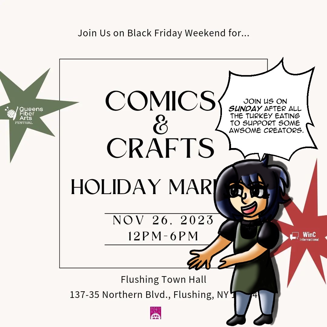 The dawn of holiday gifting is coming. Don’t know what to buy for your family and friends? Come join me and other artists on the 26th @WinCNYC Support small businesses while figuring out that last minute gift. #smallbusiness #supportartists #nycartists