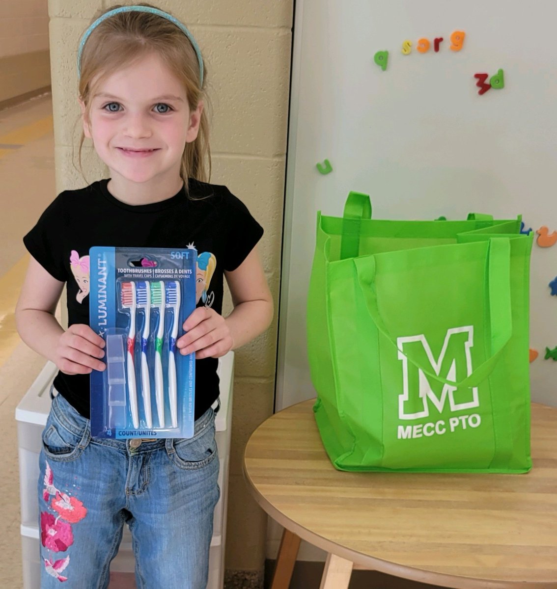 We hope to see you tonight at MECC’s Book Fair from 4-7:30 in the MECC Kindergarten gym. 

Before you shop you can drop off donations of Toothbrushes, Toothpaste and Soap for Make a Difference Week!