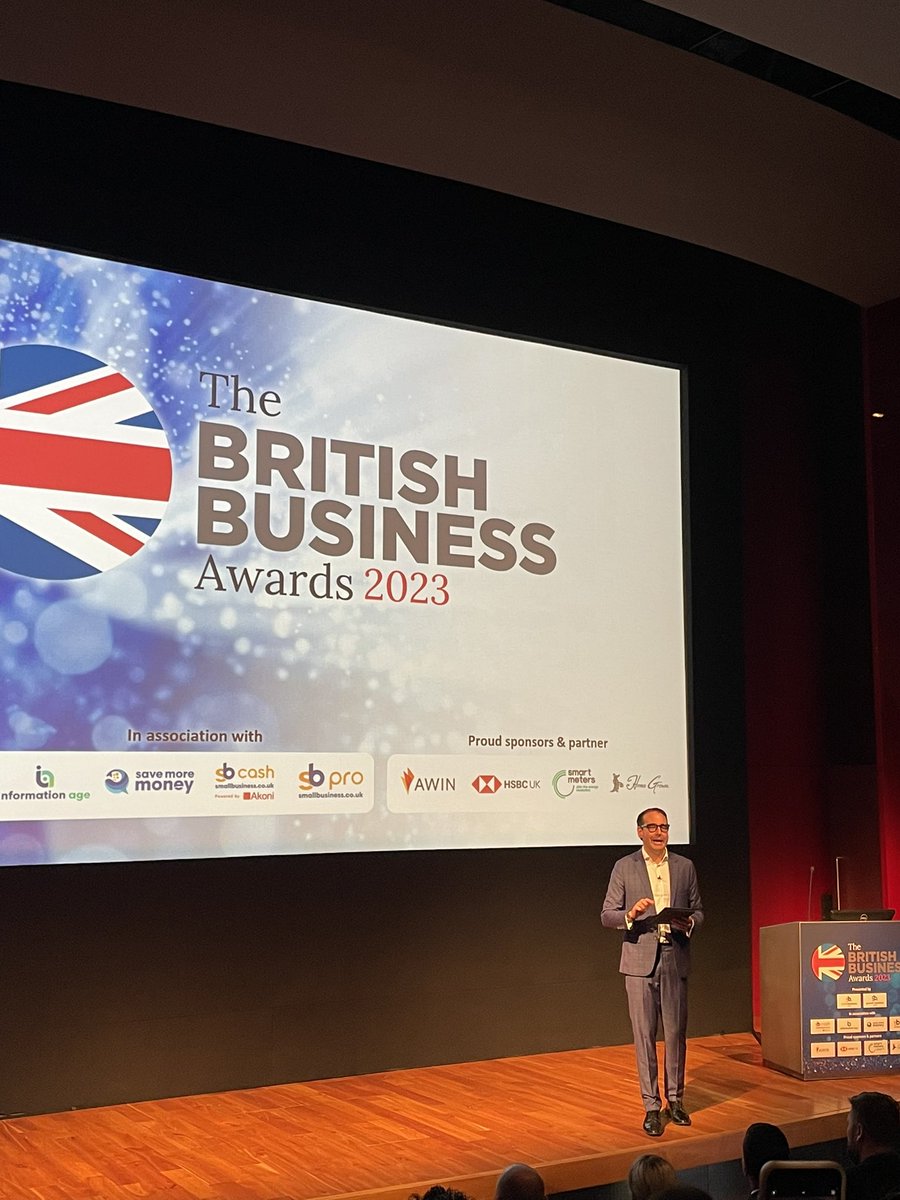 We’re off #BritishBusinessAwards #BBA2023 @britainsmallbiz #BritishMuseum
