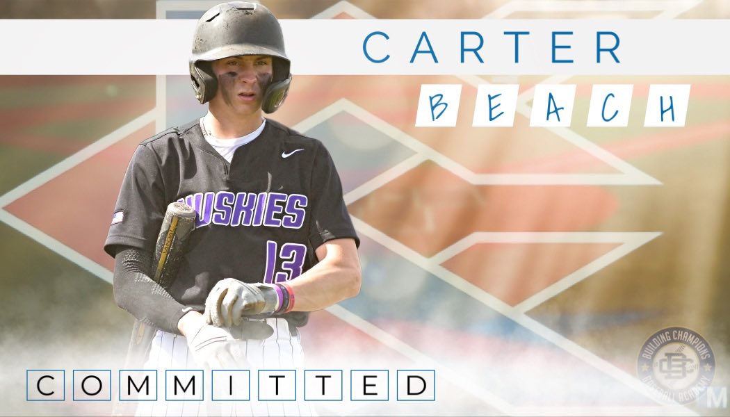 BCbaseballtoday's tweet photo. Congratulations to @CarterBeach4 on his commitment to @KCKbaseball. Super athletic 2 way player that has a ton of upside. Unmatched work ethic and class act teammate. Will be a fun player to watch over the next few years. #committed #BCboys @PBRKansas @homefieldkc @Drew_Olla https://t.co/VSQ396hddM