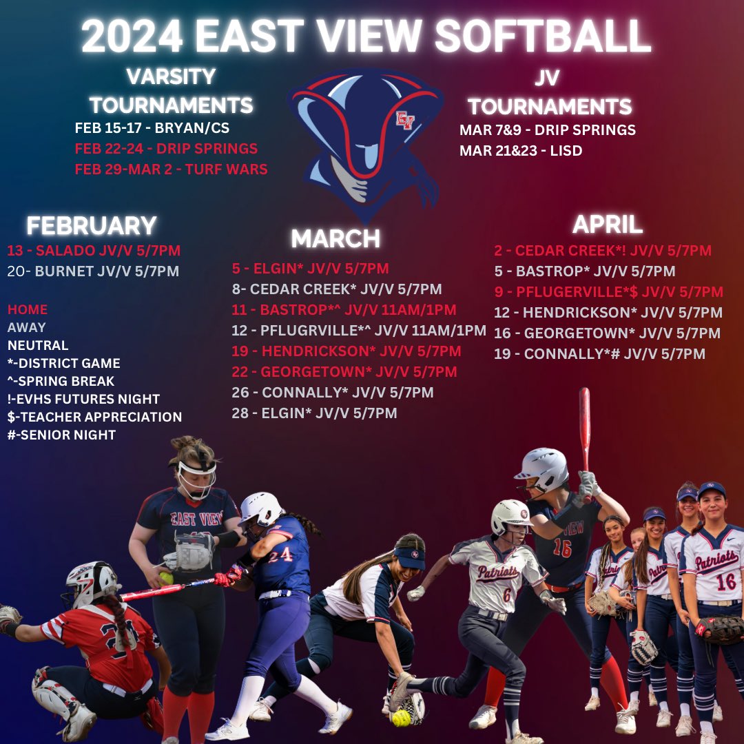 High School Softball Spring Break Tournaments 2024 Schedule Fredi JoAnne