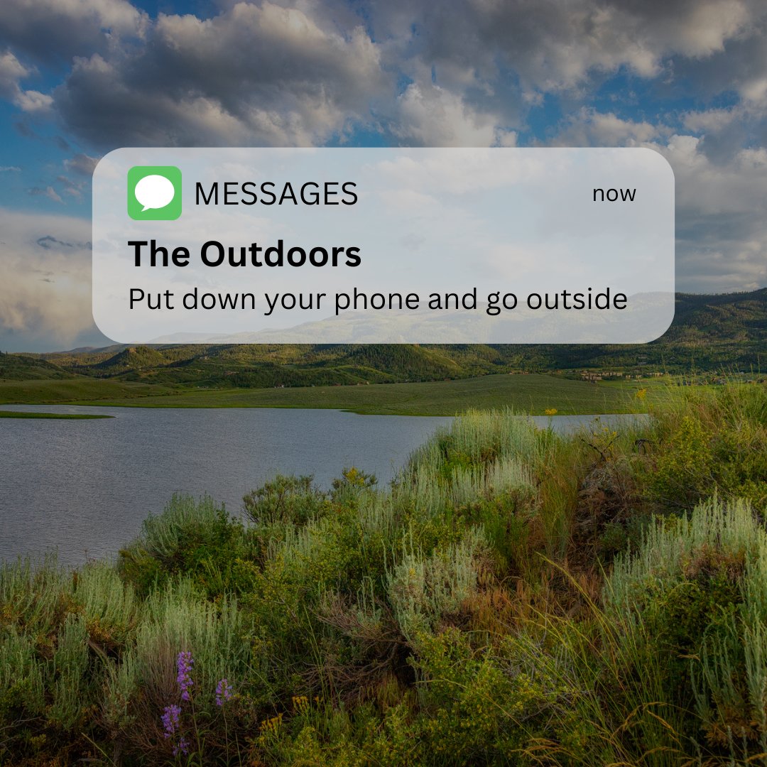 COParksWildlife's tweet photo. New notification 📱 https://t.co/I8R6rSpyJr