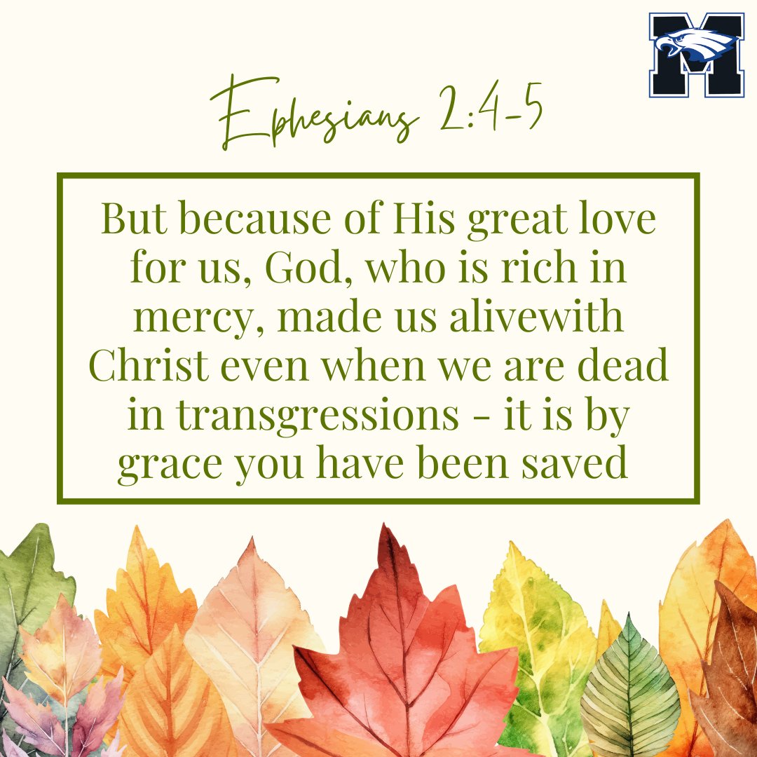 TMAoviedo's tweet image. "But because of His great love for us , God, who is rich in mercy , made us alivewith Christ even when we are dead in transgressions - it is by grace you have been saved"

Ephesians 2:4-5

#wordonwednesday #walkworthy #standintruth
