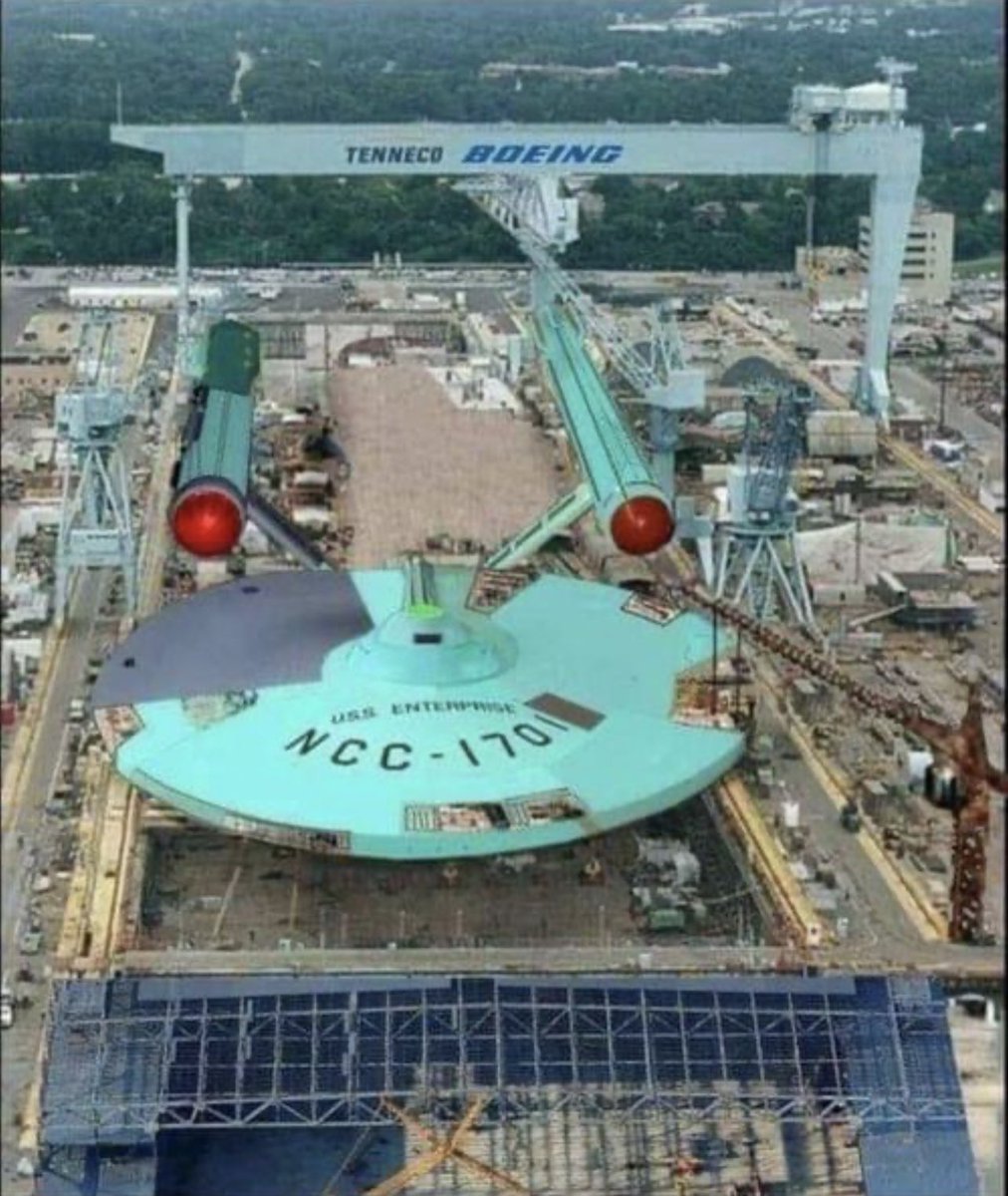 Construction goals. 💪🖖 #roddenberry #StarTrek #tuesdayvibe