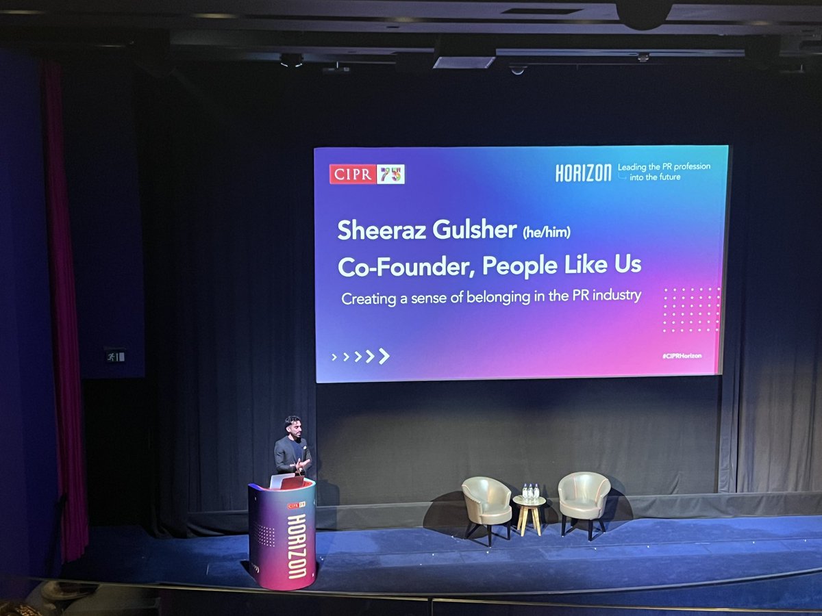 Had a great day at #CIPRHorizon conference today, with some great speakers on #AI #Sustainability and the future of #PR