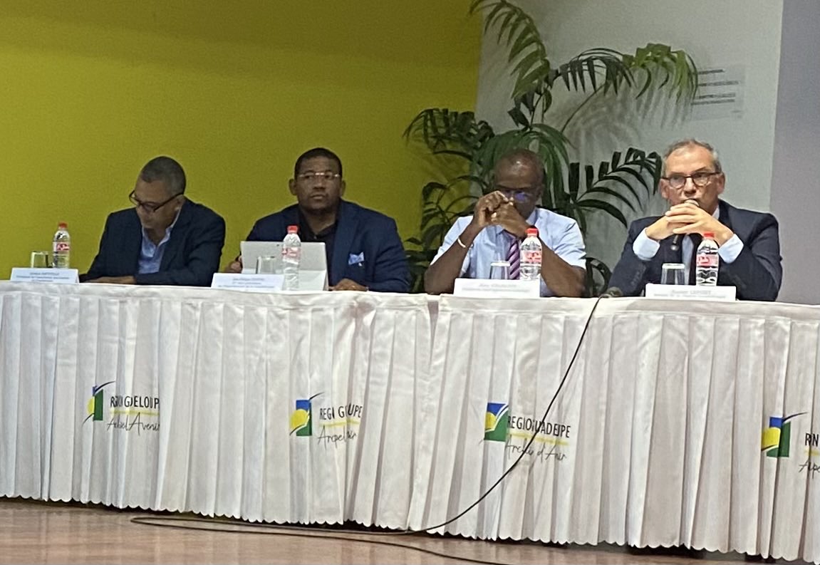 Jean-Pierre Chalus (@jp_chalus) on Twitter photo Lancement ce jour de la Conférence des Parties en Guadeloupe <a href="/PortGuadeloupe/">Port de Guadeloupe</a> <a href="/CRGuadeloupe/">Région Guadeloupe</a> <a href="/Prefet971/">Préfet de Guadeloupe</a> <a href="/Ecologie_Gouv/">Ministères Territoires Écologie</a> Lancement ce jour de la Conférence des Parties en Guadeloupe <a href="/PortGuadeloupe/">Port de Guadeloupe</a> <a href="/CRGuadeloupe/">Région Guadeloupe</a> <a href="/Prefet971/">Préfet de Guadeloupe</a> <a href="/Ecologie_Gouv/">Ministères Territoires Écologie</a>