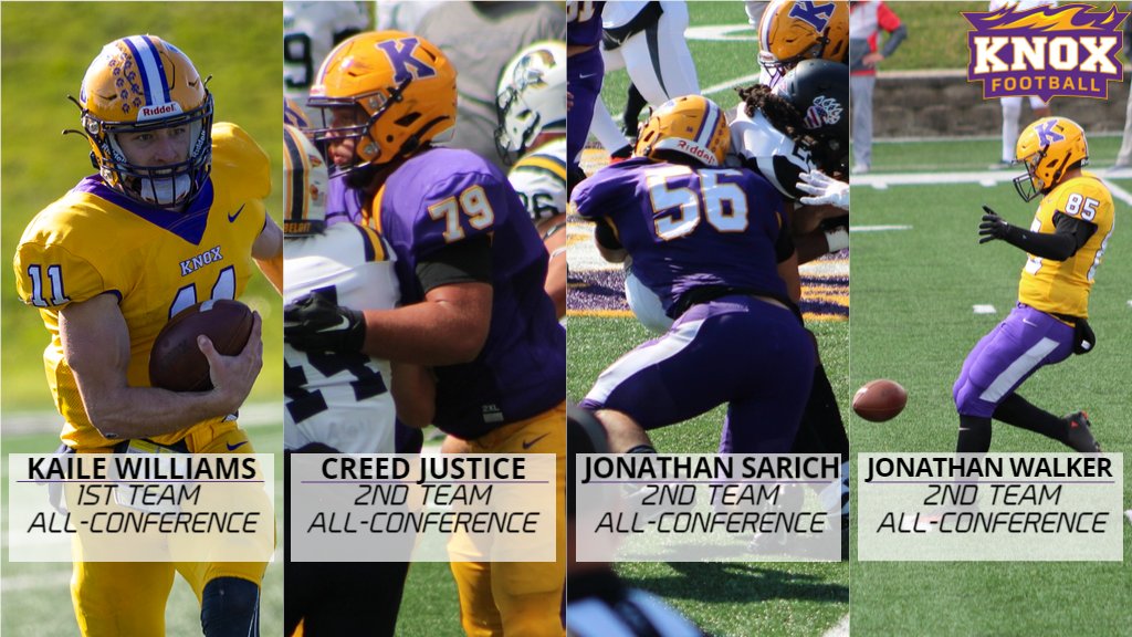 Congratulations to our four All-Midwest Conference selections! #FireFootball | #FireFamily | #AEE