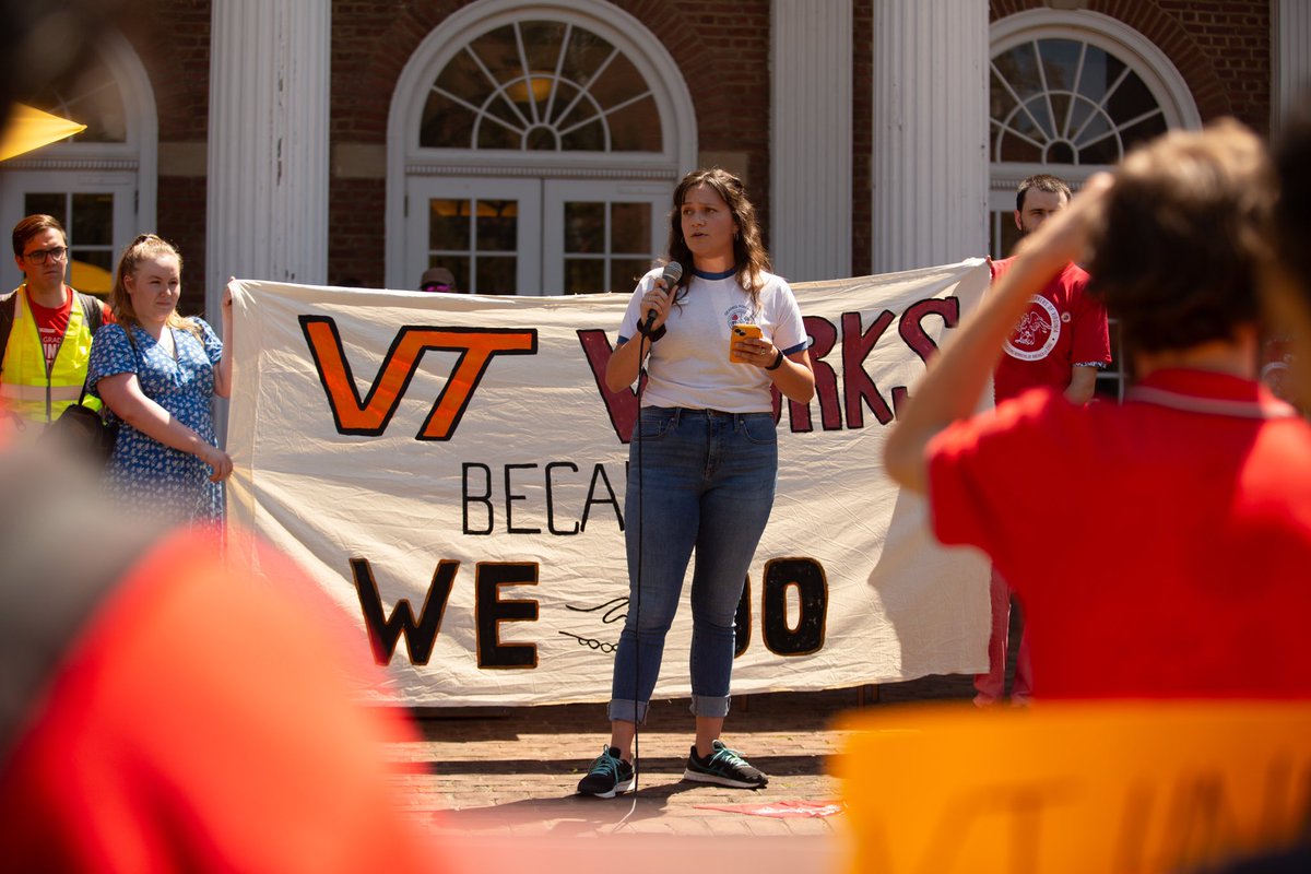 vtcampusworkers's tweet photo. We are tremendously proud to have endorsed &amp; participated in the Lily Franklin campaign. Lily represents everything positive about public service - willing to listen &amp; willing to fight. The future is brighter in HD41 and beyond because of this campaign. #CampusWorkers4Democracy https://t.co/OLSXeopz8I