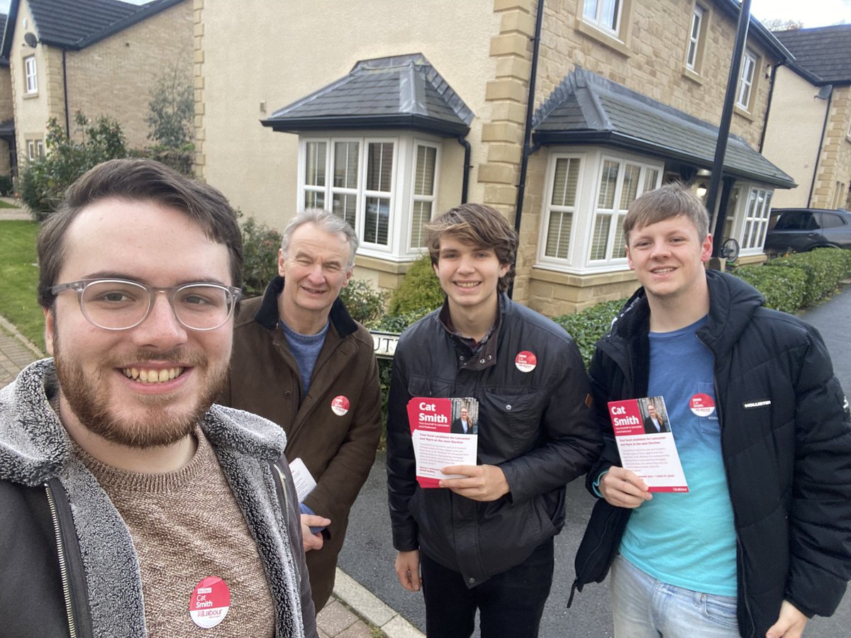 Lancaster Labour Party 🌹 (@labourlancs) on Twitter photo Over the last few weeks we’ve been knocking on doors for <a href="/CatSmithMP/">Cat Smith MP</a> ahead of the next election! People are clear: they’re fed up and they’re ready for change #VoteLabour 🌹🥰 Over the last few weeks we’ve been knocking on doors for <a href="/CatSmithMP/">Cat Smith MP</a> ahead of the next election! People are clear: they’re fed up and they’re ready for change #VoteLabour 🌹🥰