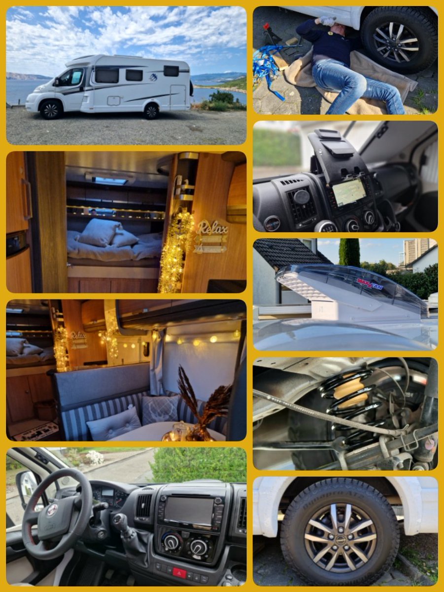 Now my Motorhome is perfect &amp; ready to discover the best places on earth. #MustangKlaus on Tour