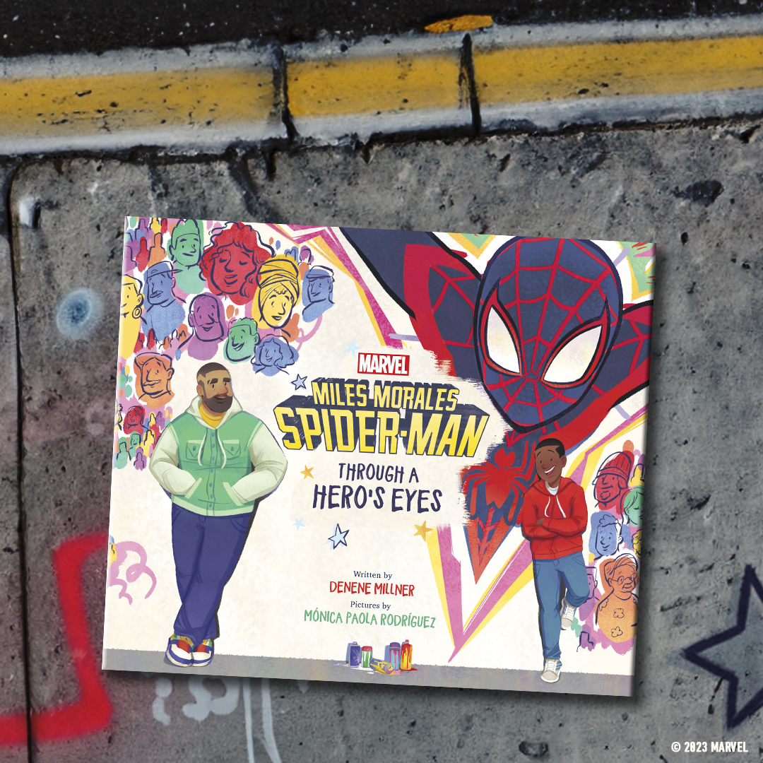 Follow Miles Morales as he explores what it means to be an artist, Spider-Man, and to be himself in this brand-new picture book from New York Times bestselling author Denene Millner! #spiderman #milesmorales #marvel ‌ @mybrownbaby @denenemillnerbooks‌