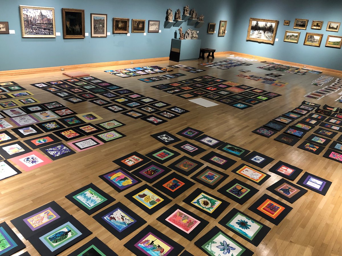 QuickArtsCenter's tweet image. 301 amazing works of art were submitted from teachers across WNY and NWPA and we wish we could display them all! We say it every year, but only because it’s true, our judges have their work cut out for them as we begin the jurying process for our Elementary Juried Art Exhibition
