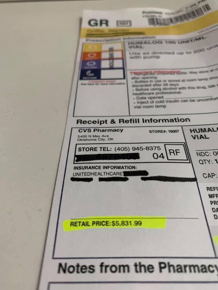 WynGriffis's tweet photo. World Diabetes Day. Just a reminder that pharmaceutical companies are the devil. https://t.co/XnNvfthB8Q