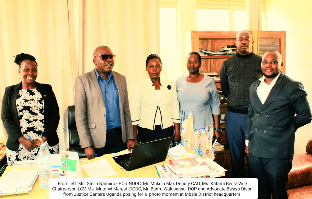 Day Two of <a href="/LaspnetUganda/">Legal Aid Service Providers Network.</a> - @UNODC_EA introductory visits under the new project "Strengthening Crime Prevention &amp; Criminal Justice Programme", we have visited the districts of Mbale &amp; Tororo in Eastern Uganda:Kibaale, Kakumiro,Mubende &amp; Kasanda respectively!
<a href="/LesaNyambe/">Sharon Lesa Nyambe</a>