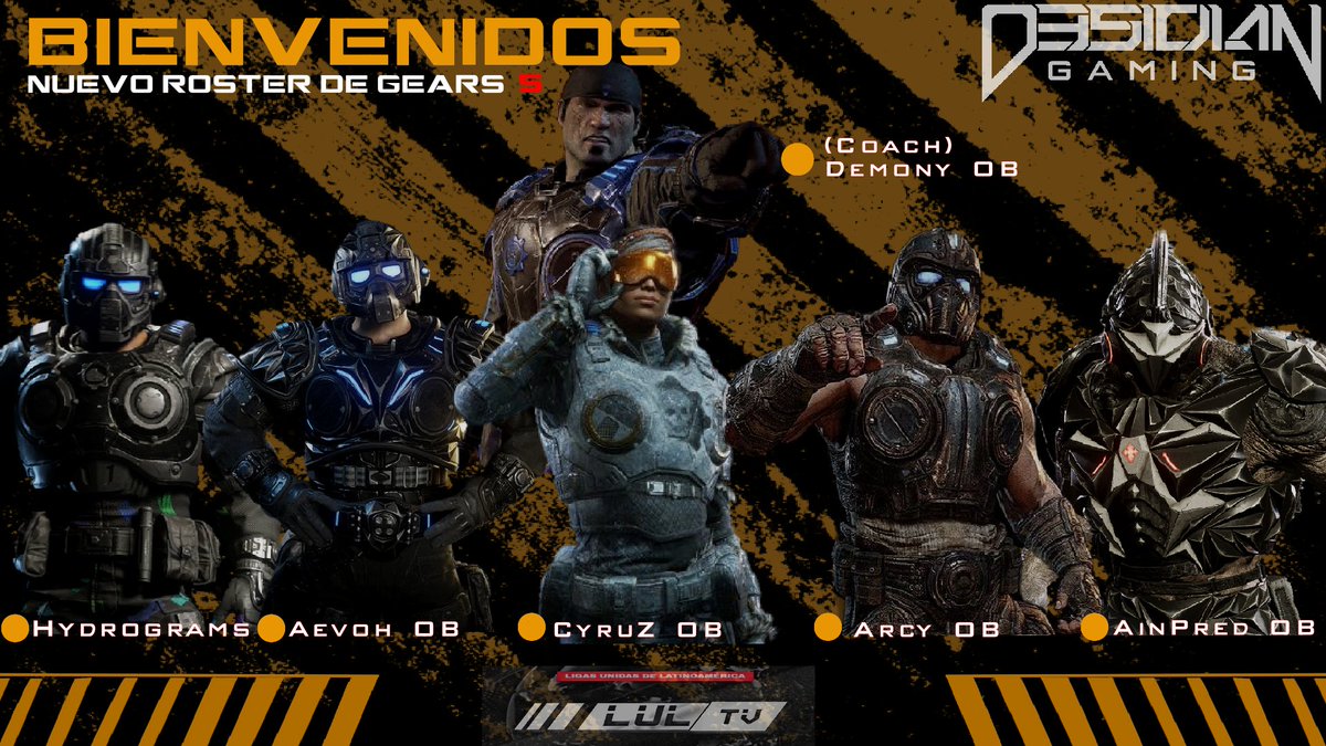 Obsidian Gaming (@ob_obsidiang) on Twitter photo De manera Oficial le damos la bienvenida a nuestro roster que nos estara representando en <a href="/LigasUnidas/">Ligas Unidas de Latinoamerica</a> en Puebla.
⚙️<a href="/ArcyFF/">Arcy</a>
⚙️<a href="/jorgecardiel19/">jorge cardiel</a>
⚙️<a href="/Sokierz/">JSokierzzz</a>
⚙️<a href="/AinPred/">AinPred</a>
⚙️<a href="/antodeem/">Is6od</a>
⚙️<a href="/Hydrograms/">𝑯𝒚𝒅𝒓𝒐 𝒔𝒂𝒎𝒂</a>
Les deseamos exito chicos! Agradecemos su tiempo y dedicación. #GoOB De manera Oficial le damos la bienvenida a nuestro roster que nos estara representando en <a href="/LigasUnidas/">Ligas Unidas de Latinoamerica</a> en Puebla.
⚙️<a href="/ArcyFF/">Arcy</a>
⚙️<a href="/jorgecardiel19/">jorge cardiel</a>
⚙️<a href="/Sokierz/">JSokierzzz</a>
⚙️<a href="/AinPred/">AinPred</a>
⚙️<a href="/antodeem/">Is6od</a>
⚙️<a href="/Hydrograms/">𝑯𝒚𝒅𝒓𝒐 𝒔𝒂𝒎𝒂</a>
Les deseamos exito chicos! Agradecemos su tiempo y dedicación. #GoOB