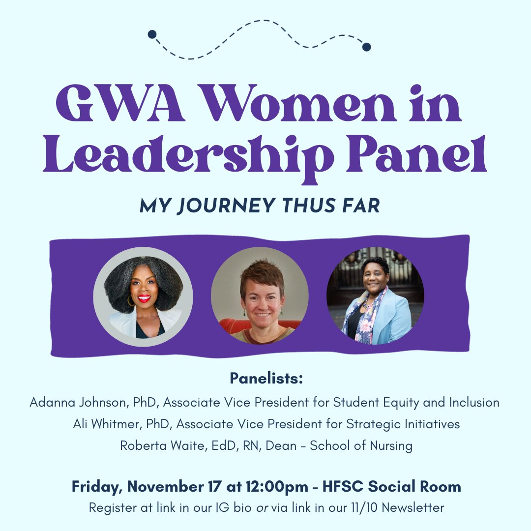 Georgetown University Women's Alliance (GWA) tweet media
