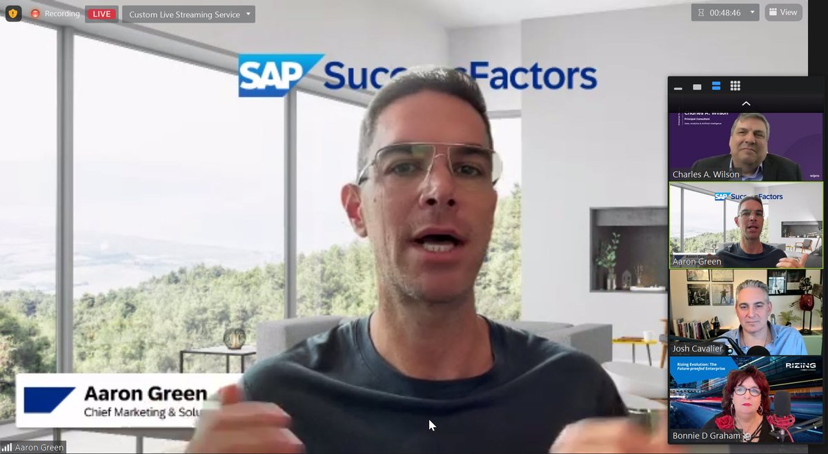 What is something most people don't know about <a href="/SAP/">SAP</a> <a href="/successfactors/">SAP SuccessFactors</a> Aaron Green ?? You'll have to listen to the show to find out. okt.to/egoSGq