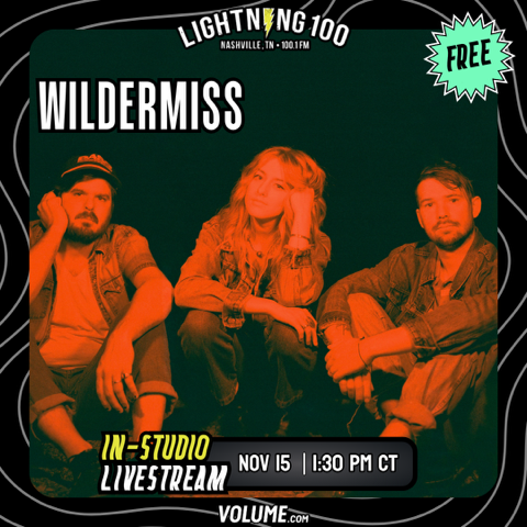 Tomorrow night @Wildermiss grace the @BBowlNashville stage alongside @andrewmcmahon and @michiganderband, but not before giving us the exclusive preview! Tune in at 1:30PM with @GetOnVolume at volume.com/lightning100