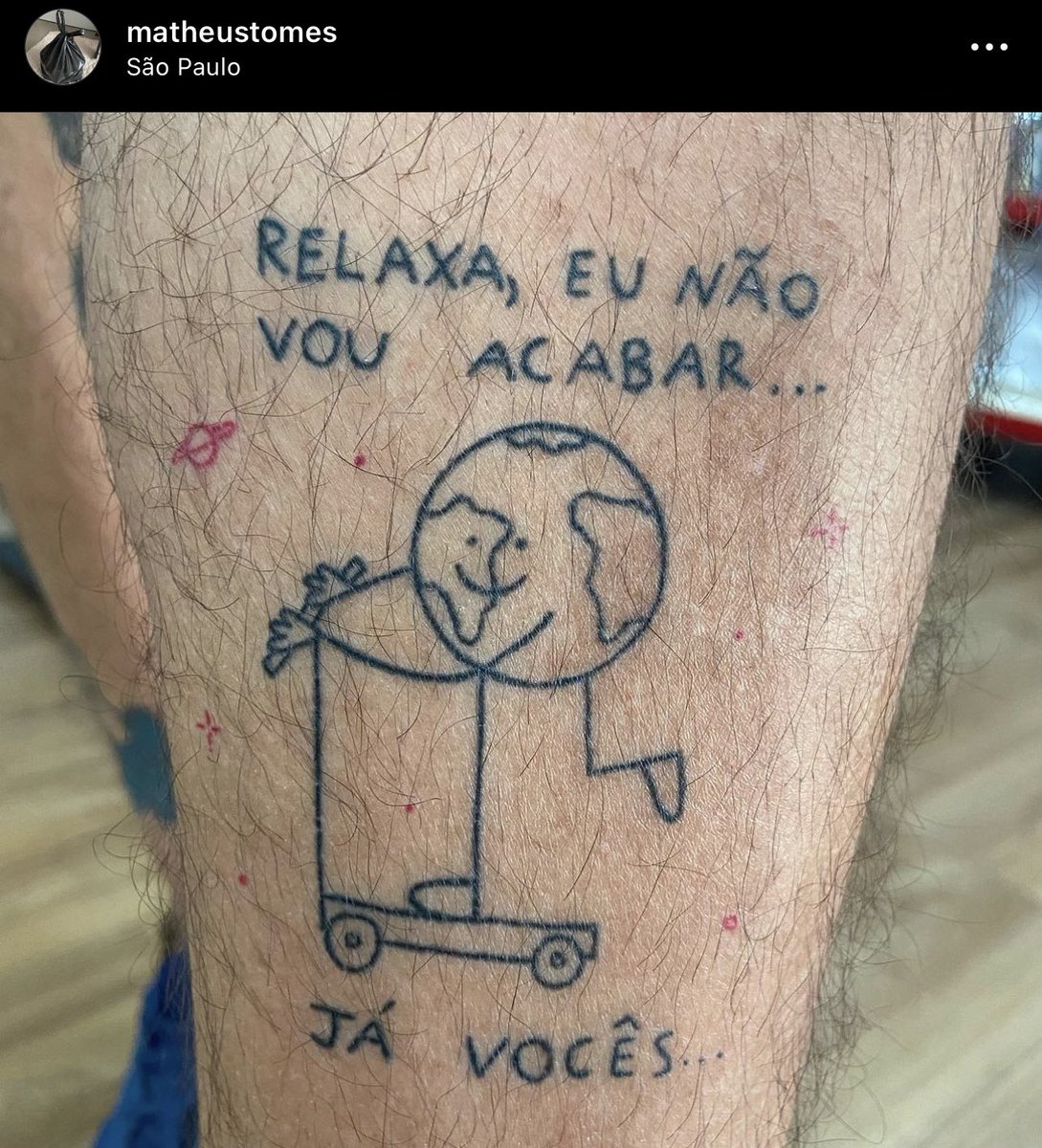 luscas's tweet image. a tatuagem perfeita