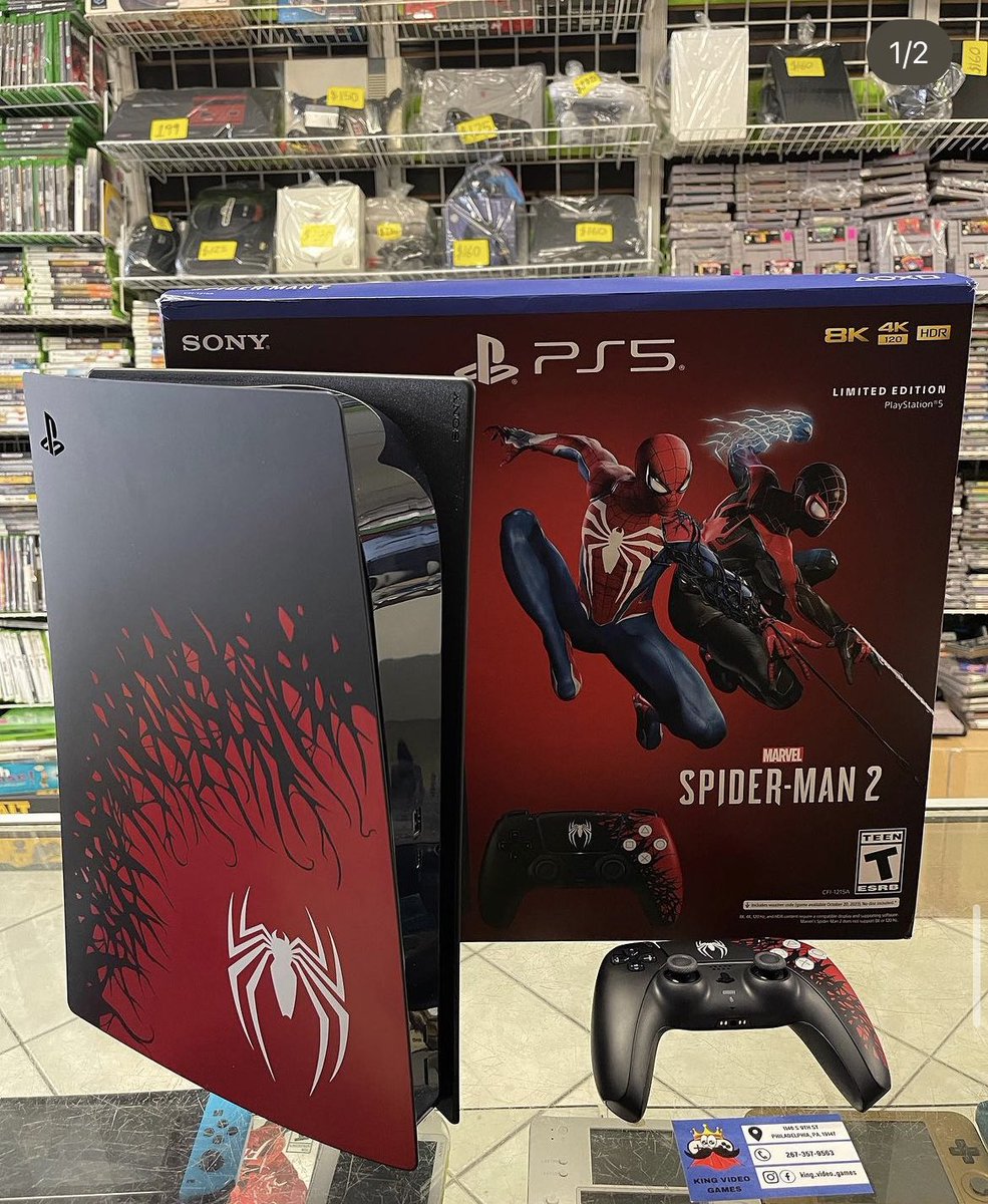 kingvideogames2's tweet photo. king_video_games #ps5 #videogames #retrogaming #retrogames #kingvideogames https://t.co/UxFpGk7kqi