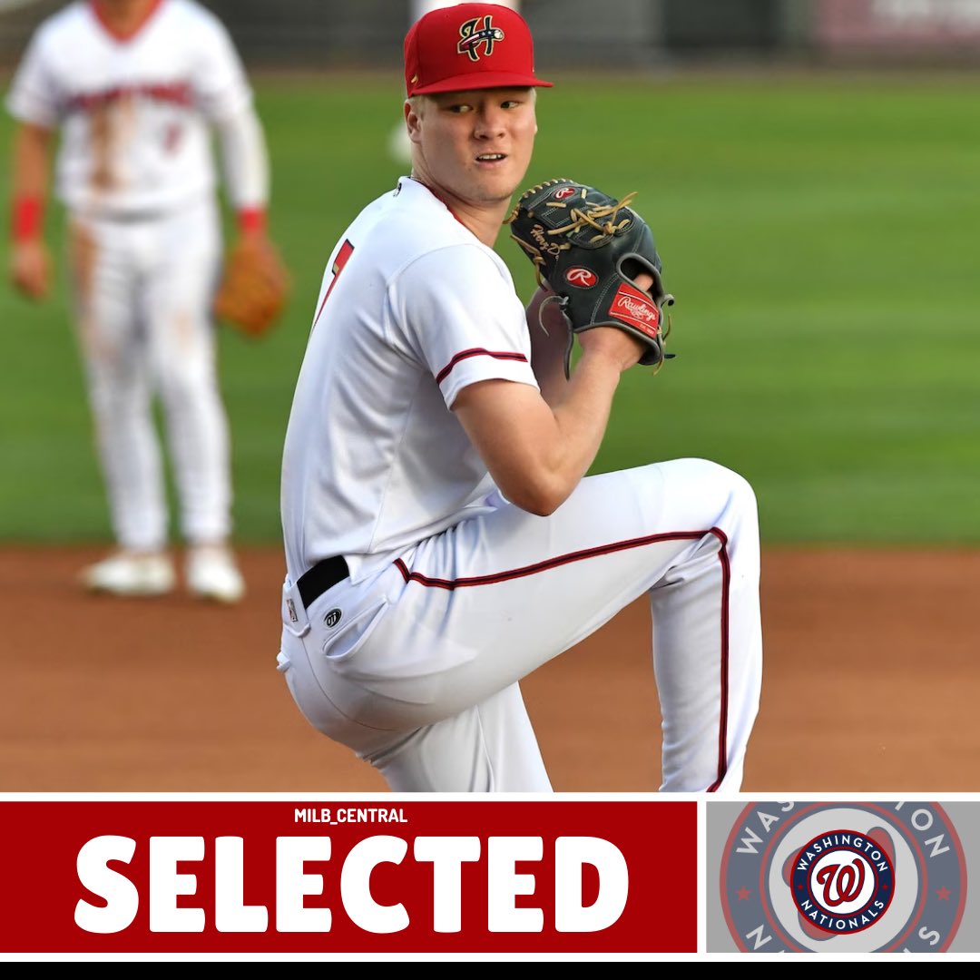 The Washington Nationals have selected the contract of DJ Herz. The pitcher is now added to the 40-man roster.