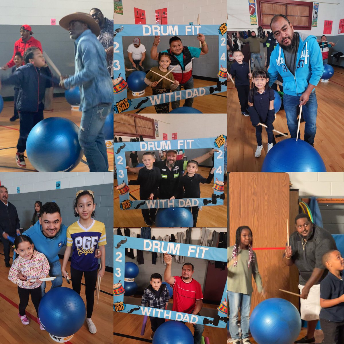 Pleasant Grove Elementary (@pleasantgrovee2) on Twitter photo Thank you dads, grandpas, uncles, brothers & other male figures for joining us today on our Drumfit with Dads Event! 🥁😆
Gracias a los papás, abuelos, tíos, hermanos, y otras figuras masculinas por acompañarnos hoy en nuestro evento Tambores con Papá! 🥁😆 #dallasisd Thank you dads, grandpas, uncles, brothers & other male figures for joining us today on our Drumfit with Dads Event! 🥁😆
Gracias a los papás, abuelos, tíos, hermanos, y otras figuras masculinas por acompañarnos hoy en nuestro evento Tambores con Papá! 🥁😆 #dallasisd