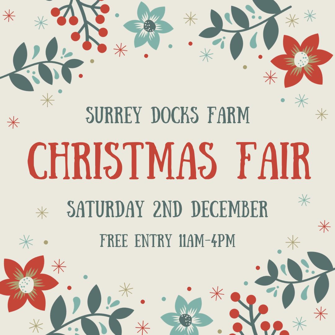 Date for your diary! Join us on Saturday 2nd December to get into the festive mood! We’ll have our popular wreath kits, mulled wine, carol singing, animal handling area, lots of craft stalls for gift shopping, Christmas tree sales, raffle and more!