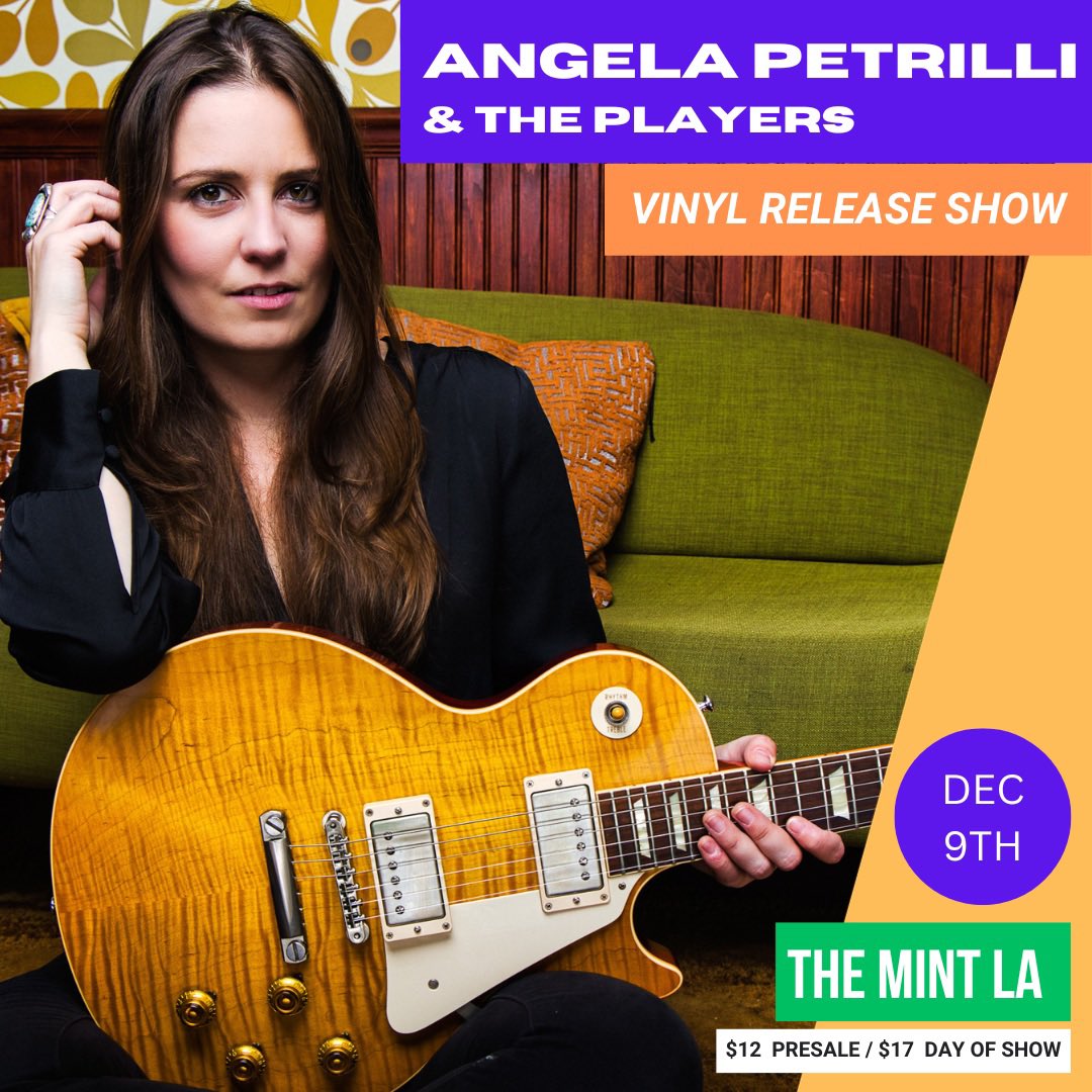 Dec 9th at @MintLA !! Come rock out with us! 🤘🤘🎸🎸 #guitarist #vinyl #losangeles #themintla #lespaul