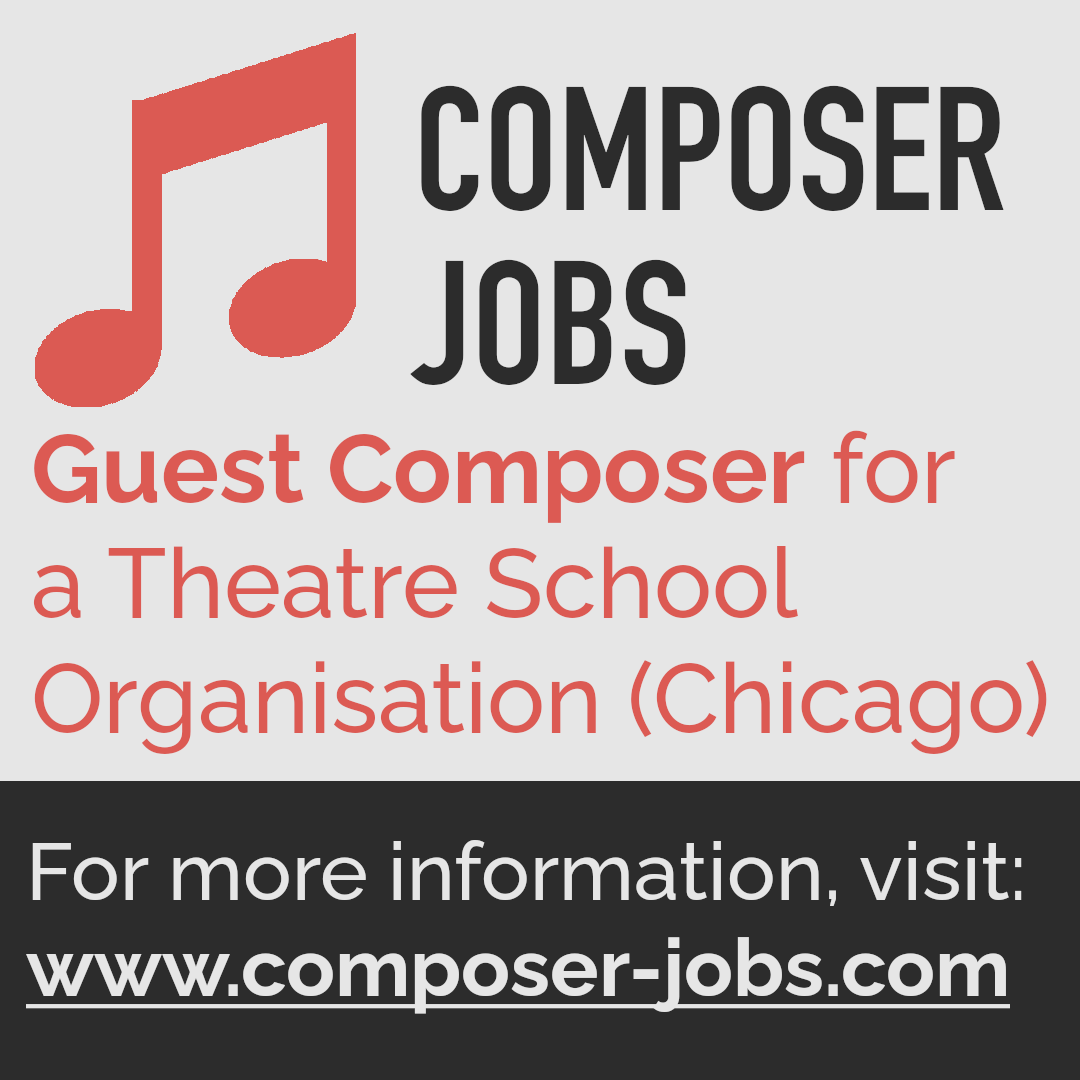 ComposerJobs's tweet photo. Looking for a Composer!

See https://t.co/rXzDbUDmMm for more information.

#ComposerJobs #Composer #ComposingJobs #MusicComposingJobs #MusicComposerJobs #MusicComposing #MusicComposer #MusicJobs #ComposerJob #MusicJob #MusicCreatives #ComposerLife https://t.co/3BOtl8405b