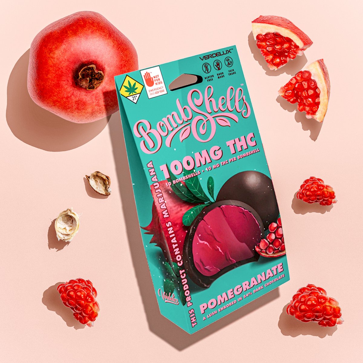 💣 BombShells chocolate covered pomegranate Lush jelly 👅

#verdelux #edibles #spokane #bellingham #vancouverwa #seattle #tacoma #redmondwa #tuesdayfeeling