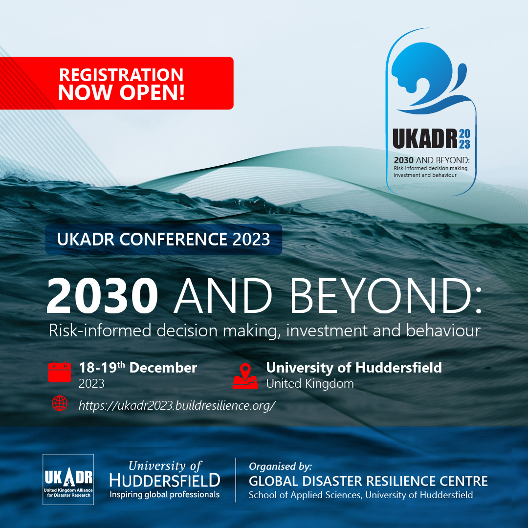 UKADR (@uk_adr) on Twitter photo Join us at the UKADR Conference 2023, on Dec 18th&19th at the University of Huddersfield, UK. Confirm your participation via ukadr2023.buildresilience.org/conference-reg…. Registration is open until Dec 1st. For inquiries, ukadr2023@hud.ac.uk. More information at ukadr2023.buildresilience.org. #ukadr2023 Join us at the UKADR Conference 2023, on Dec 18th&19th at the University of Huddersfield, UK. Confirm your participation via ukadr2023.buildresilience.org/conference-reg…. Registration is open until Dec 1st. For inquiries, ukadr2023@hud.ac.uk. More information at ukadr2023.buildresilience.org. #ukadr2023