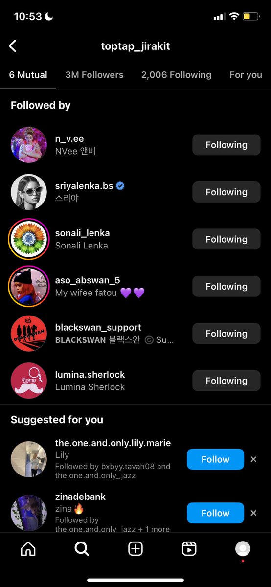 softiegabi1's tweet image. Do y’all think the reason toptap followed Blackswan is because there going to be in his show??? #BLACKSWAN #toptap #BLACKSWAN_FANMEETING_USA