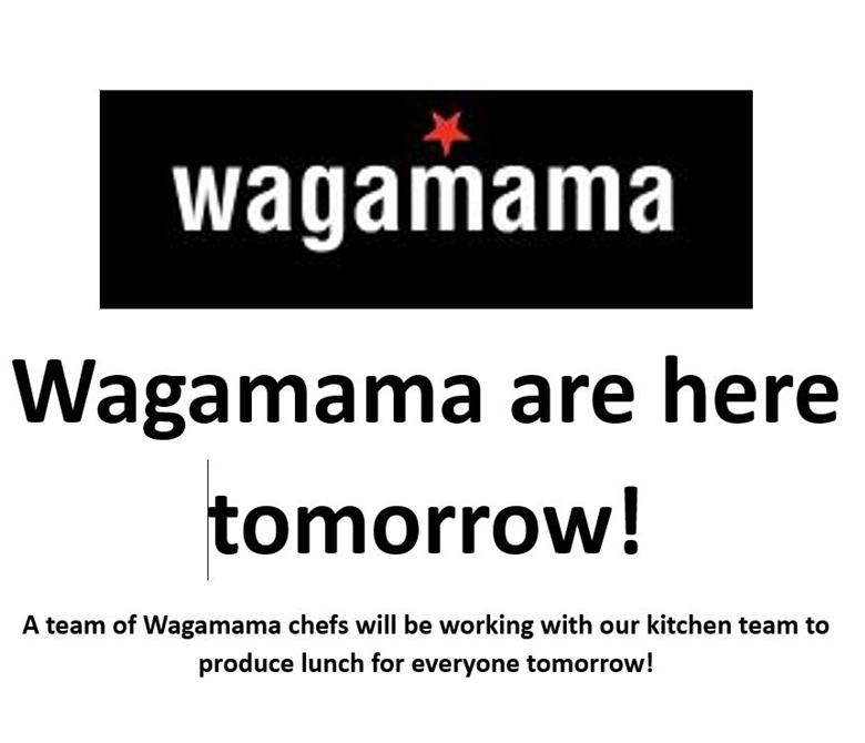 Wagamama are coming to Downview tomorrow! Working with our women in our kitchens to help teach and educate, about working towards a post-prison rehabilitative work and, and to create some great food at the same time:-) @wagamama_uk