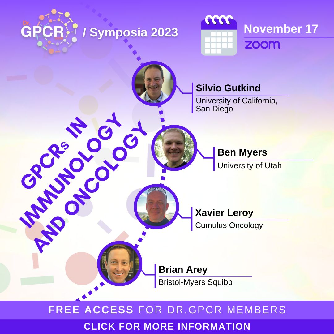 Coming this Friday to our symposium about GPCRs in Immunology and Oncology? We prepared a round table to keep a dynamic discussion led by these wonderful specialists. Everyone is welcome to attend with their free site membership 😉 ➡️More at bit.ly/46cnbMv #gpcr #drgpcr