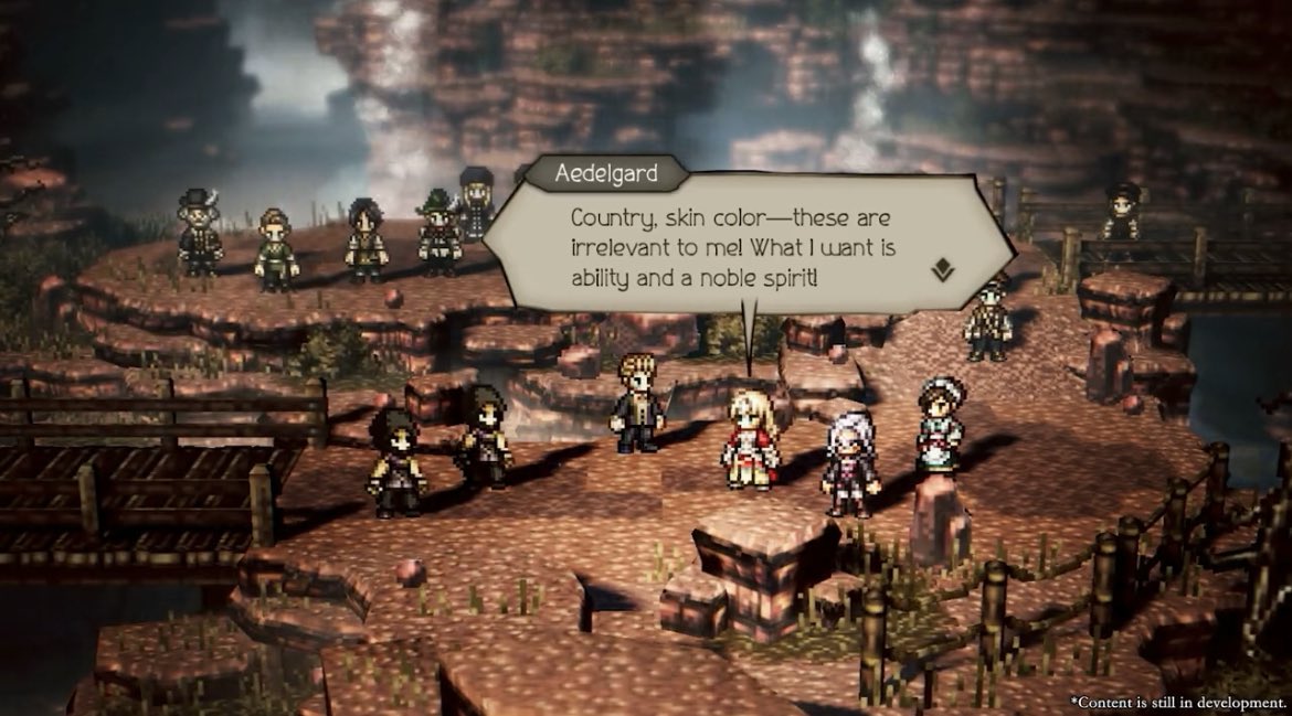 Octopath Traveler 2's Development is 90% Complete