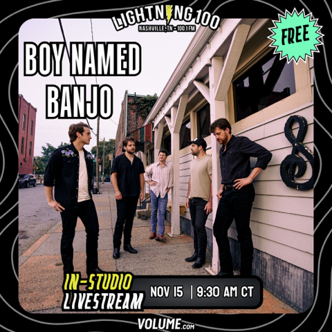 From bluegrass harmonies to rock 'n roll drums, @BoyNamedBanjo's diverse sound captures the essence of life's highs and lows. Don't miss their in-studio performance tomorrow at 9:30am featuring tracks from the exhilarating new album 'Dusk' on @GetOnVolume: volume.com/lightning100