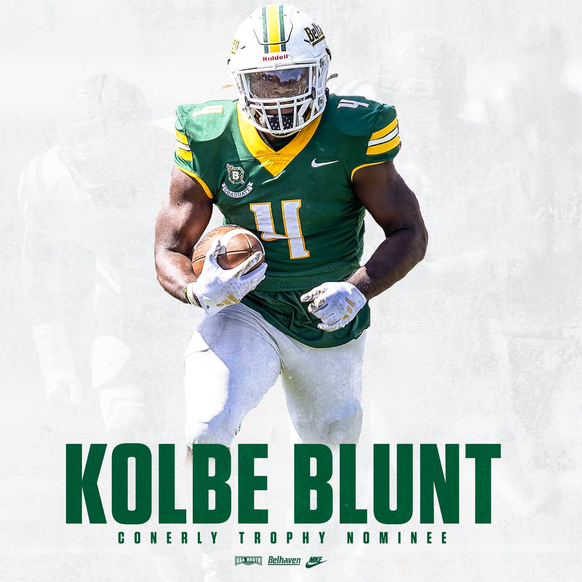 Belhaven Blazers (@belhavenblazers) on Twitter photo ๐ ๐๐ฉ๐ข๐ซ๐ ๐๐จ๐ง๐๐ซ๐ฅ๐ฒ ๐๐ซ๐จ๐ฉ๐ก๐ฒ ๐๐จ๐ฆ๐ข๐ง๐๐
Leading rusher in Mississippiโ
Most rushing touchdowns in Mississippiโ
Top yards per carry average in Mississippiโ
Most prolific rusher in Mississippiโ
๐ | bit.ly/3FXAF47
#GoGreen | #d3fb | <a href="/BelhavenFB/">Belhaven Football</a> ๐ ๐๐ฉ๐ข๐ซ๐ ๐๐จ๐ง๐๐ซ๐ฅ๐ฒ ๐๐ซ๐จ๐ฉ๐ก๐ฒ ๐๐จ๐ฆ๐ข๐ง๐๐
Leading rusher in Mississippiโ
Most rushing touchdowns in Mississippiโ
Top yards per carry average in Mississippiโ
Most prolific rusher in Mississippiโ
๐ | bit.ly/3FXAF47
#GoGreen | #d3fb | <a href="/BelhavenFB/">Belhaven Football</a>