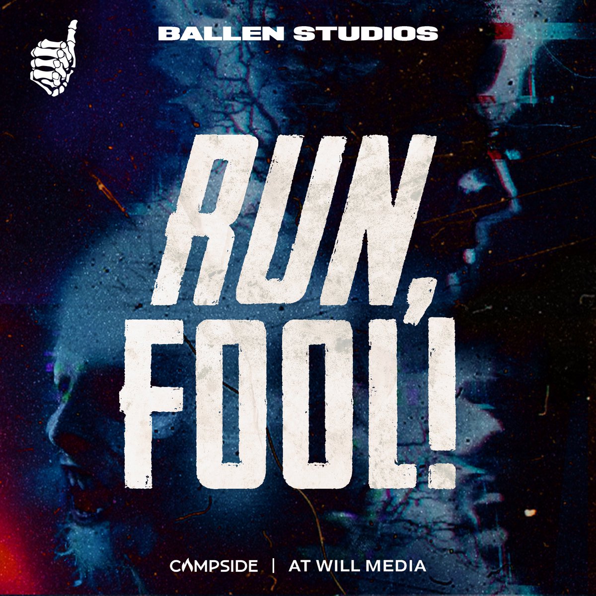 We’re excited to announce the launch of a new breed of modern ghost stories, Run, Fool! with our partners @campsidemedia and @BallenStudios! Out of the terrifying mind of @TheRodneyBarnes, Run, Fool! is a collection of harrowing tales guaranteed to make you scream. Listen now!