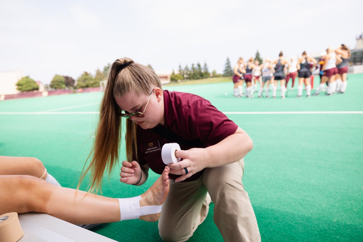 Athletic training is about helping athletes get and stay healthy. At CMU, we've been doing it longer than almost anybody! Learn how to assess and treat sports-related injuries and ensure athlete safety in our Master of Science in Athletic Training program.