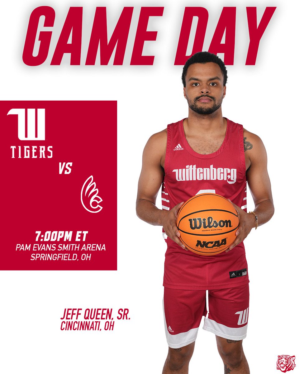 Pack the Pam! @wittenberghoops is hosting Wilmington in their HOME OPENER at 7:00 PM. Come out and support the Wittenberg Tigers! #TigerUp

Watch Here: youtube.com/@tigersportsne…
Live Stats: wittenbergtigers.com/sports/mbkb/20…