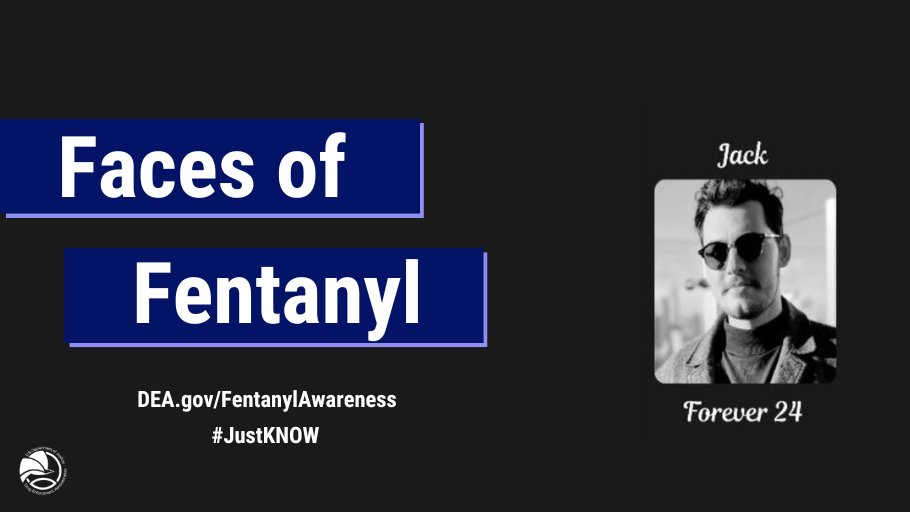 #DYK that DEA Labs revealed that 7 out of 10 fentanyl-laced fake Rx pills contain a potentially lethal dose of fentanyl. Join DEA’s efforts to remember the lives lost from fentanyl poisoning by submitting a photo of a loved one lost to fentanyl. #JustKNOW dea.gov/FentanylAwaren…