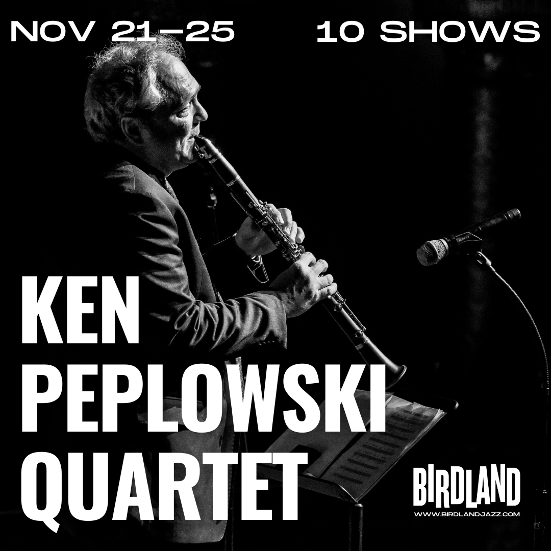 For all of next week we'll have Ken Peplowski's "Hidden Treasures: Ken's American Songbook" in the club! We hope to see you here!