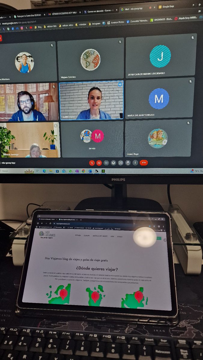 Tarde de formación con <a href="/DaniSerrano_/">Dani Serrano ✌️🤓</a> en la #EscuelaMondo vamos a descubrir todos los secretos de #WordPress 
@Mondo_Es @SpainTravelB #hoyviajamos
