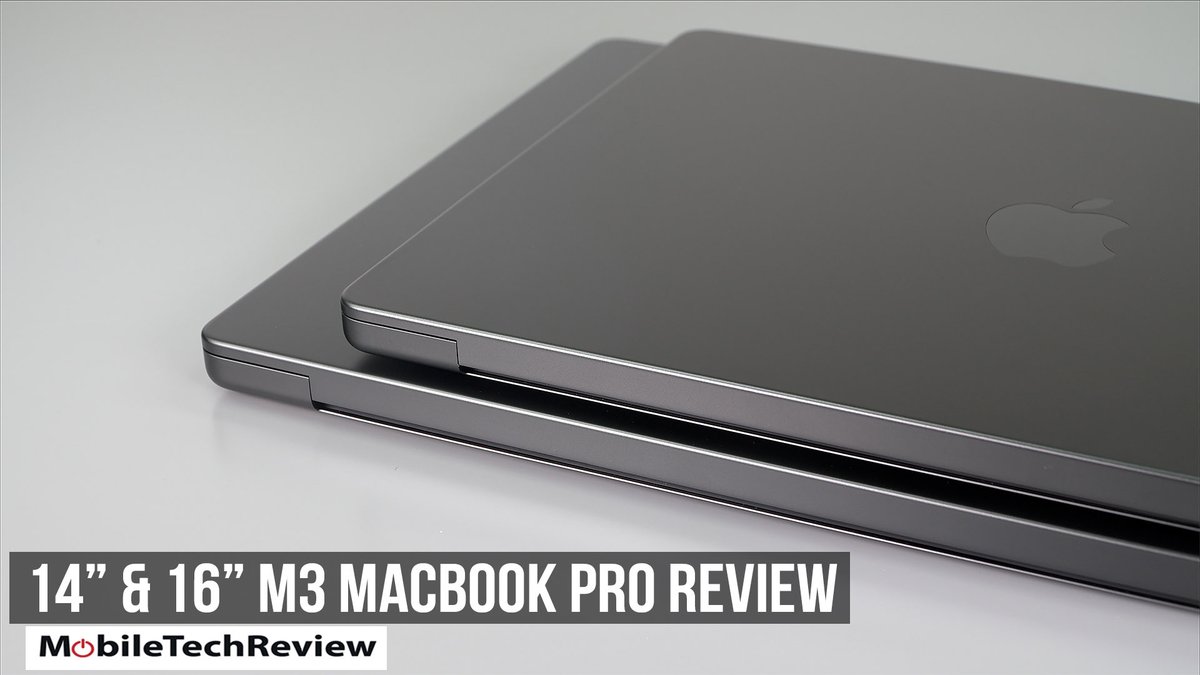 My review of the 14” M3 Pro MacBook Pro and the 16” M3 Max base model, two configs I think many of you are considering. youtube.com/watch?v=urhSsB…