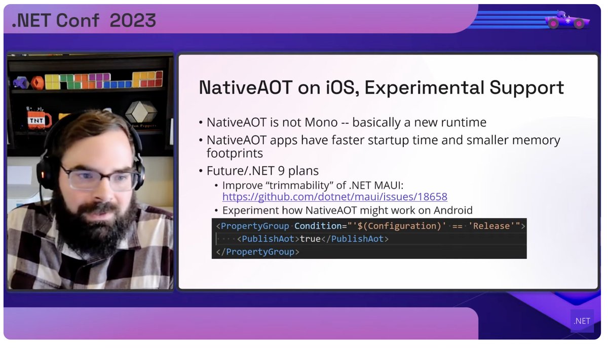 @davidortinau (@davidortinau) on Twitter photo sir <a href="/JonathanPeppers/">🌶 Jonathan Peppers</a> educating us on all the amazing perf work for #dotnetmaui in .NET 8.
youtube.com/live/xEFO1sQ2b… sir <a href="/JonathanPeppers/">🌶 Jonathan Peppers</a> educating us on all the amazing perf work for #dotnetmaui in .NET 8.
youtube.com/live/xEFO1sQ2b…