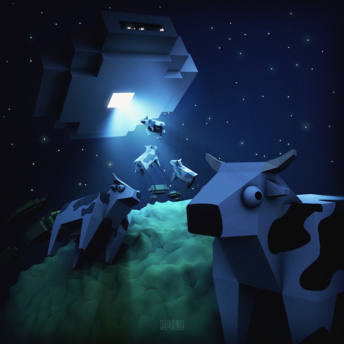 chepurnyh_'s tweet photo. ⭐️NEW DROP⭐️

Special drop for the Alien Invasion Art Show by @Sneketoshi @ViGay_nft and @baleririnka 👾

🐄 𝗛𝗮𝗿𝘃𝗲𝘀𝘁𝗶𝗻𝗴 𝗰𝗼𝘄𝘀”

🥛 Unlimited milk on the Cat Planet is guaranteed!
P.S. Or did you think that cats are just cute creatures? 😏

👽 10/10
🛸 10 tez

Link ⬇️ https://t.co/tuur2wp4fR