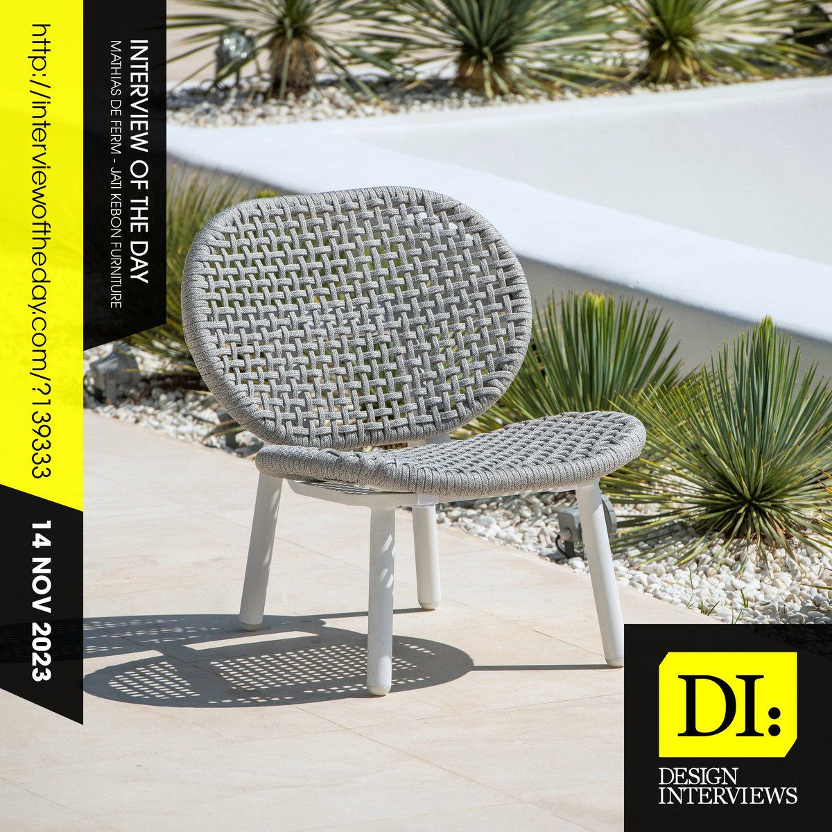 adesignaward's tweet image. Design Interview of the Day of 14 November 2023: Mathias De Ferm - Jati Kebon Furniture answers our questions about Skate Alu Outdoor Chair. Check out this great interview now. We are currently featuring it at interviewoftheday.com/?139333 #designerinterview #adesignaward…