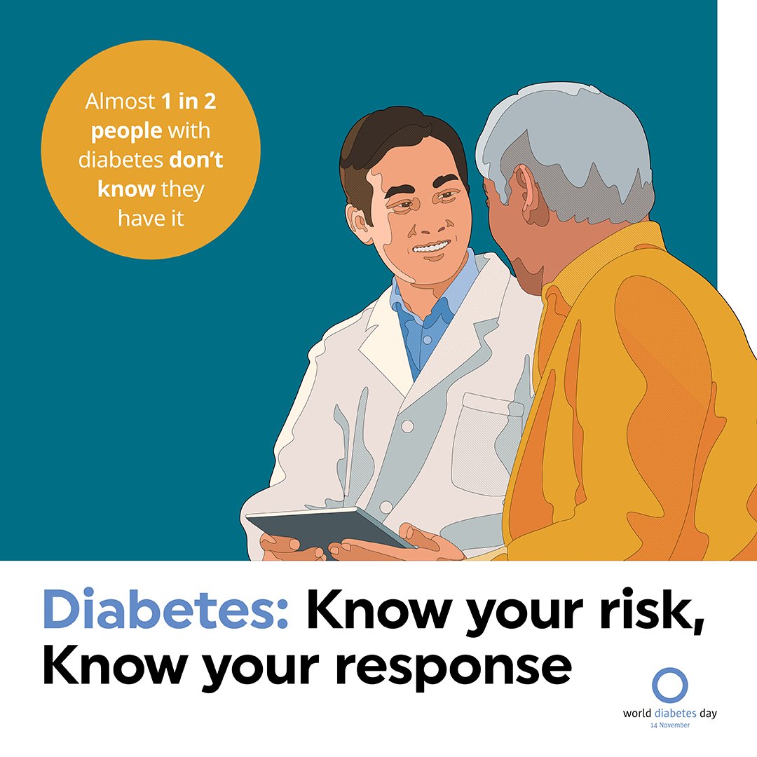 Today is World Diabetes Day and 1 in 10 adults worldwide have diabetes. Click here to take a test to know your risk of type 2 diabetes: worlddiabetesday.org/type-2-diabete… #WorldDiabetesDay #KnowYourRisk #alohacarehawaii