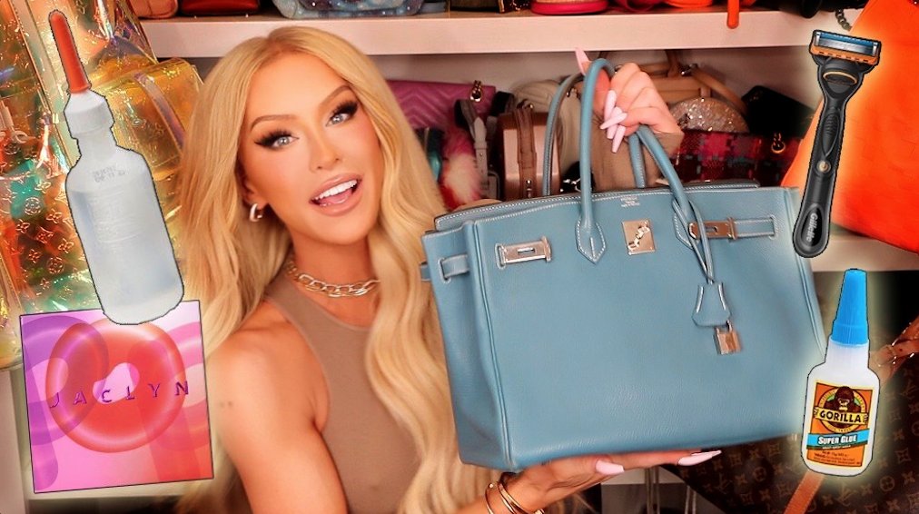 WHAT'S IN MY NEW BIRKIN? *breaking it during* youtube.com/watch?v=wMX50a…