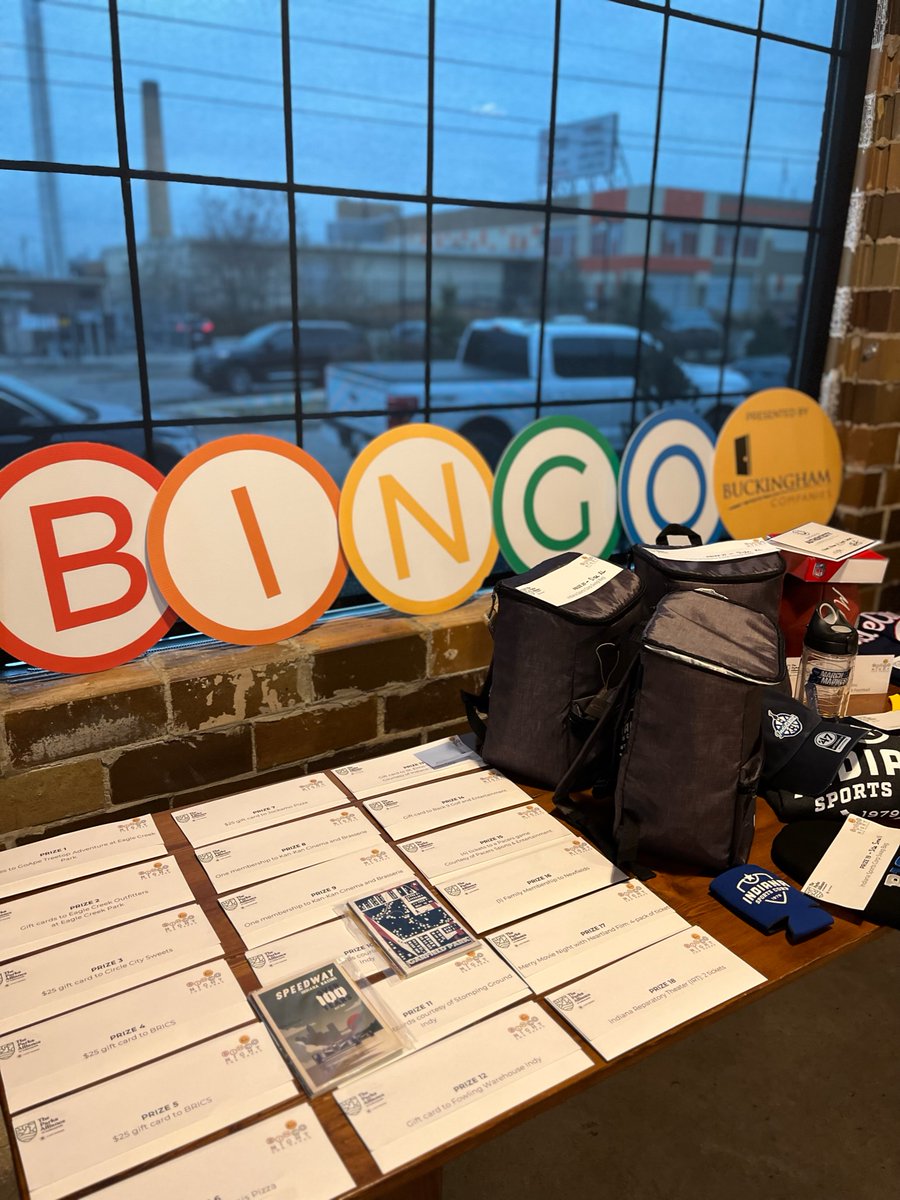 Will we see you at <a href="/ParksAllianceIN/">The Parks Alliance</a> BINGO Night for Parks presented by <a href="/SynlawnIndiana/">SYNLawn Indiana</a>?! 

You'll enjoy local drinks, music by DJ Rickey, guest hosts, and Indy-centric prizes, including a few from yours truly 🛶

🎟️: bit.ly/3s21Uay
